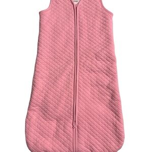 Hanna Andersson Pink and White Baby Sleep Sack